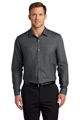 Port Authority Men's    Pincheck Easy Care Shirt W645