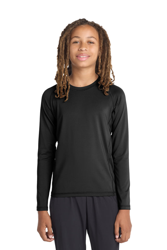 Sport-Tek Youth    Long Sleeve Rashguard Tee