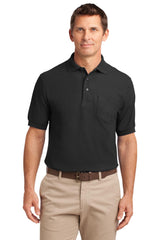 Port Authority Men's   Tall Silk Touch Polo with Pocket