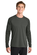 Sport-Tek Men's    Long Sleeve Digi Camo Tee