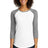 District Women's   Fitted Very Important Tee   3/4-Sleeve Raglan
