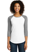 District Women's   Fitted Very Important Tee   3/4-Sleeve Raglan