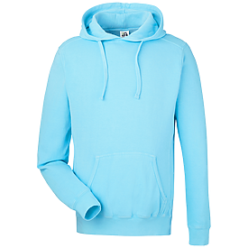 J. America Unisex Pigment Dyed Fleece Hooded Sweatshirt 8730JA