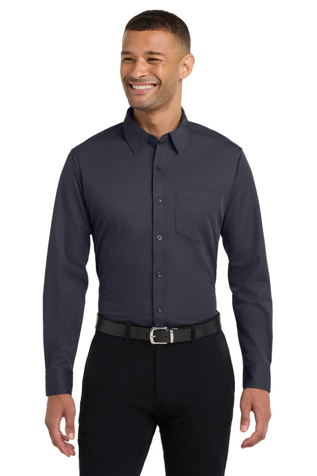 Port Authority Men's   DiMen'sion Knit Dress Shirt