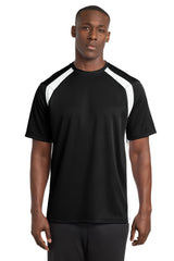 Sport-Tek Men's   Dry Zone   Colorblock Crew