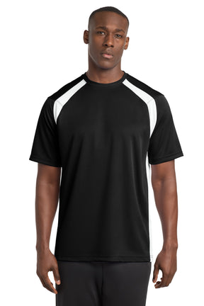 Sport-Tek Men's   Dry Zone   Colorblock Crew