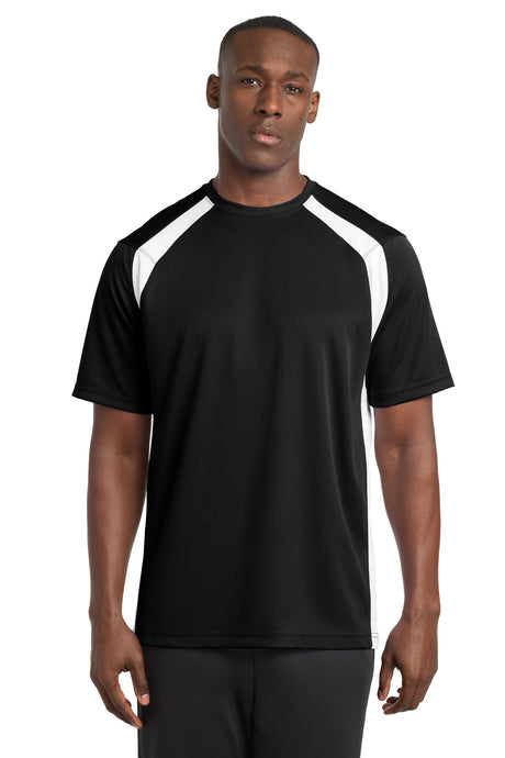 Sport-Tek Men's   Dry Zone   Colorblock Crew