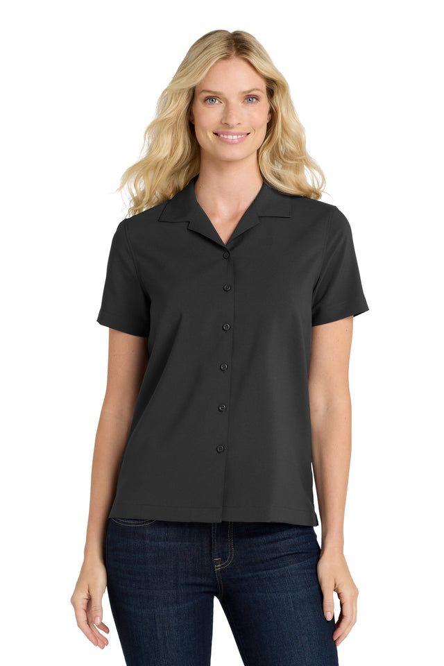 Port Authority Women's   Short Sleeve Performance Staff Shirt LW400
