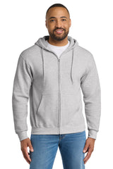 Port & Co Men's   Tall Essential Fleece Full-Zip Hooded Sweatshirt