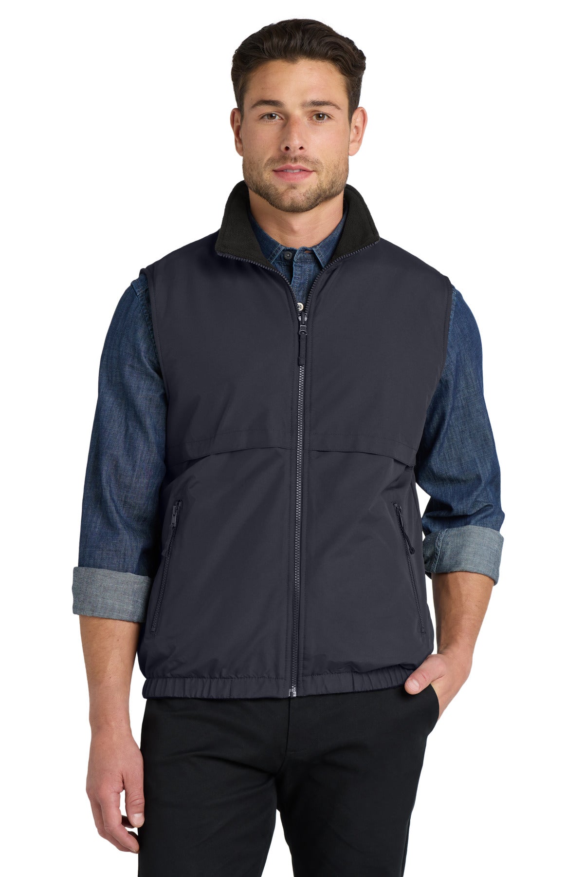 Port Authority Men's   Reversible Charger Vest
