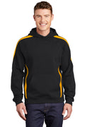 Sport-Tek Men's   Sleeve Stripe Pullover Hooded Sweatshirt