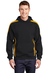 Sport-Tek Men's   Sleeve Stripe Pullover Hooded Sweatshirt