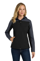 Port Authority Women's   Hooded Core Soft Shell Jacket