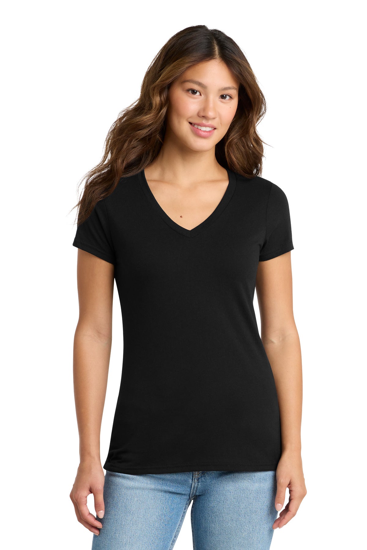 Port & Co Women's   Tri-Blend V-Neck Tee