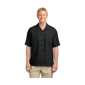 Port Authority Men's   Patterned Easy Care Camp Shirt