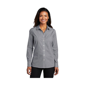 Port Authority Women's    Broadcloth Gingham Easy Care Shirt LW644