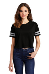 District Women's    Scorecard Crop Tee DT488