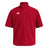adidas Men's Quarter Zip Woven Short Sleeve Jacket (Tall)-1