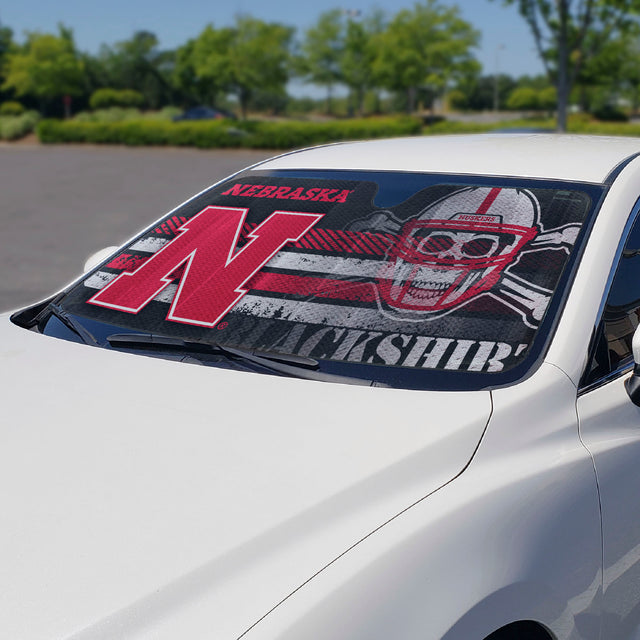 Fanmats Nebraska Cornhuskers Windshield Sun Shade-1