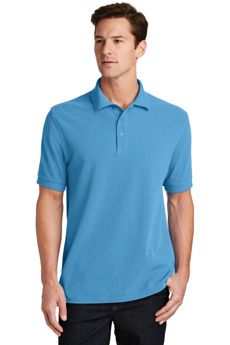 Port & Co Men's   Combed Ring Spun Pique Polo