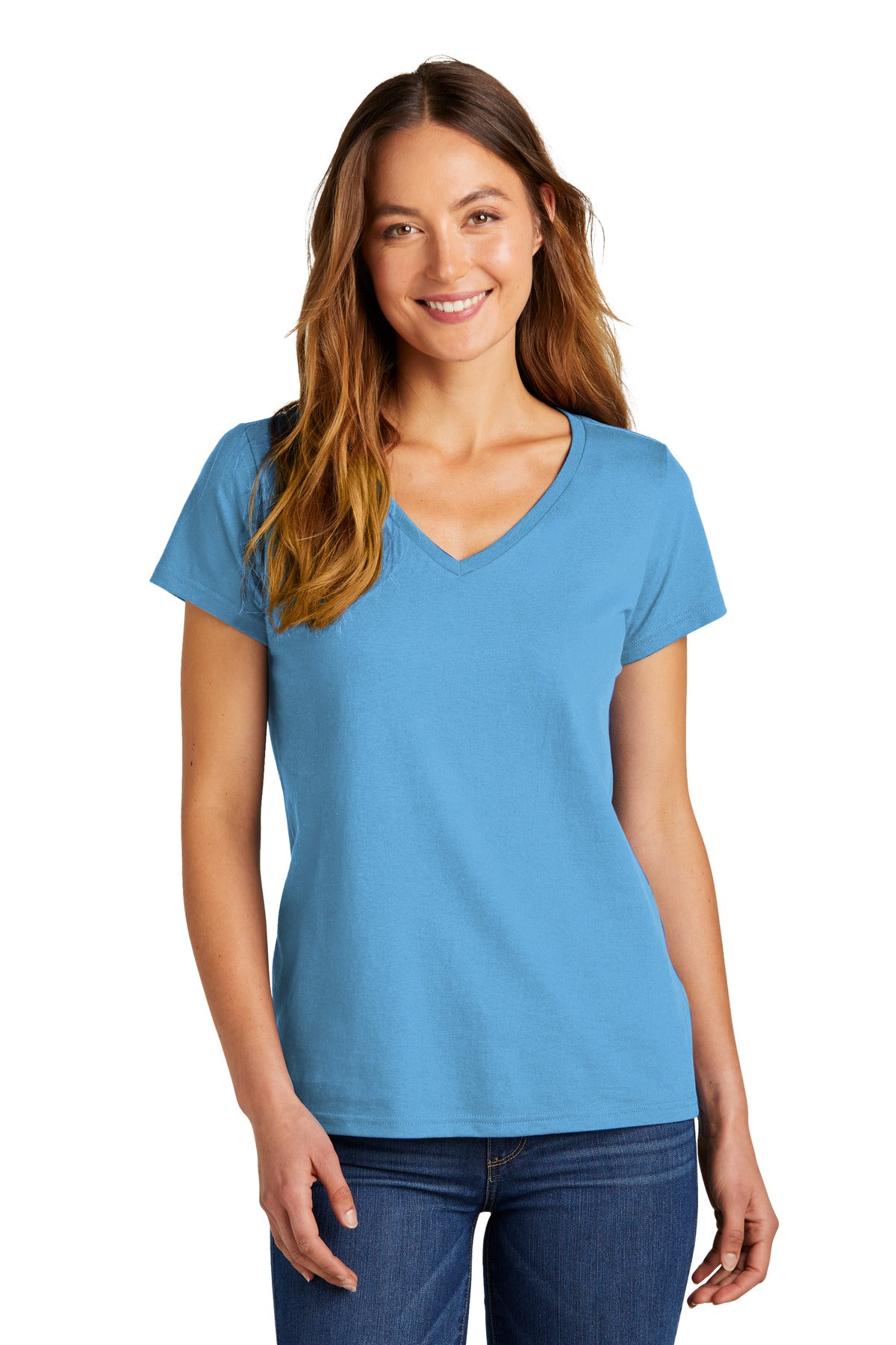 District Women's   The Concert Tee   V-Neck DT5002