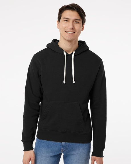 J. America Men's Triblend Fleece Hooded Sweatshirt