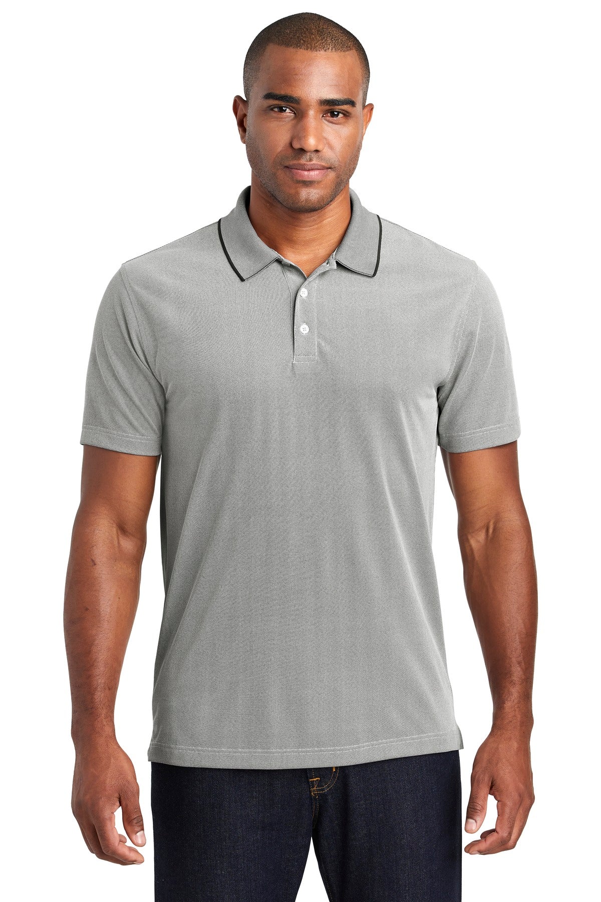 Port Authority Men's    Poly Oxford Pique Polo