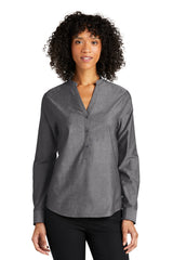 Port Authority Women's   Long Sleeve Chambray Easy Care Shirt LW382