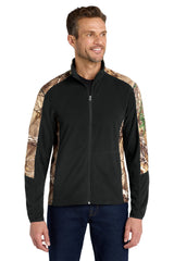 Port Authority Men's   Camouflage Microfleece Full-Zip Jacket