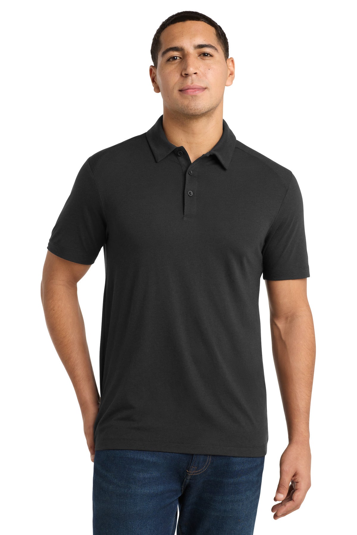 Sport-Tek Men's    PosiCharge    Tri-Blend Wicking Polo