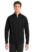 Sport-Tek Men's   Sport-Wick   Fleece 1/4-Zip Pullover