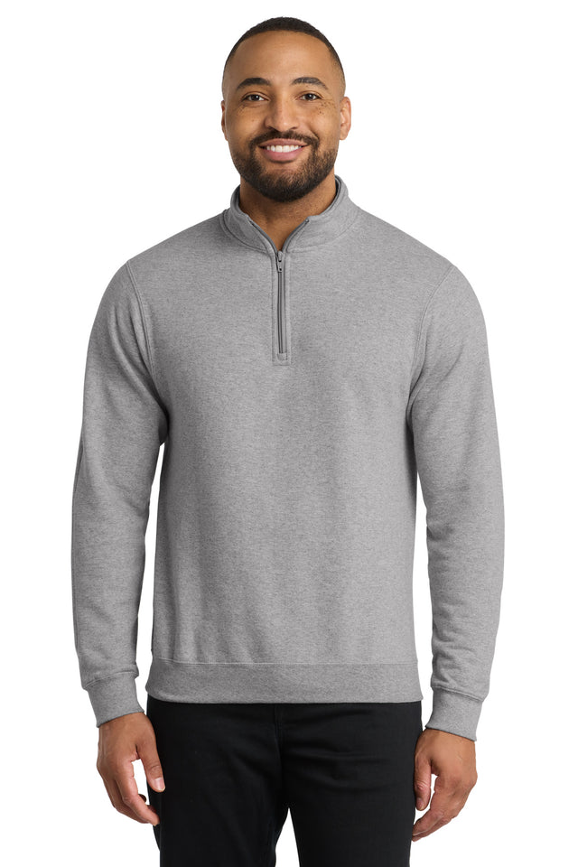 Port & Co Men's   Core Fleece 1/4-Zip Pullover Sweatshirt PC78Q