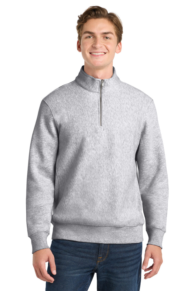 Sport-Tek Men's   Super Heavyweight 1/4-Zip Pullover Sweatshirt