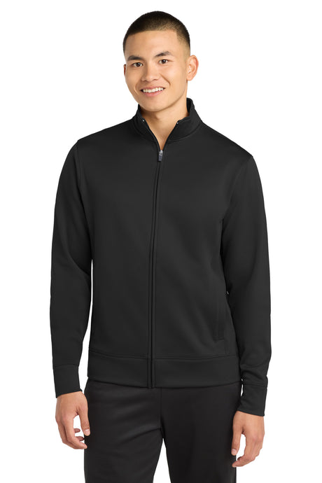 Sport-Tek Men's   Sport-Wick   Fleece Full-Zip Jacket