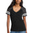 District Women's    Game V-Neck Tee