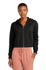 District Women's   V.I.T.   Fleece Full-Zip Hoodie DT6103