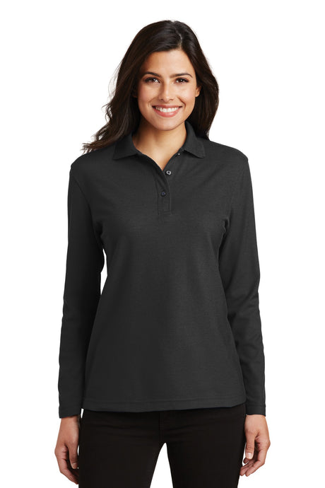 Port Authority Women's   Silk Touch Long Sleeve Polo