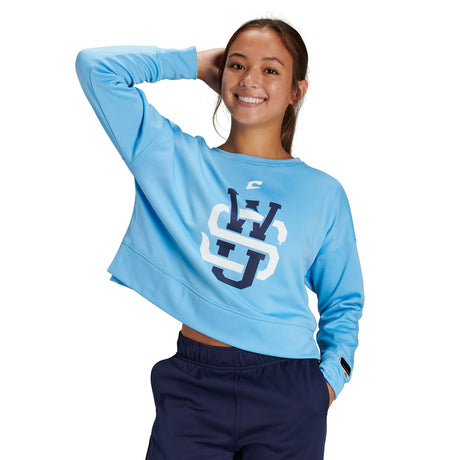 Champro Women's Lineup Fleece Crop Crew