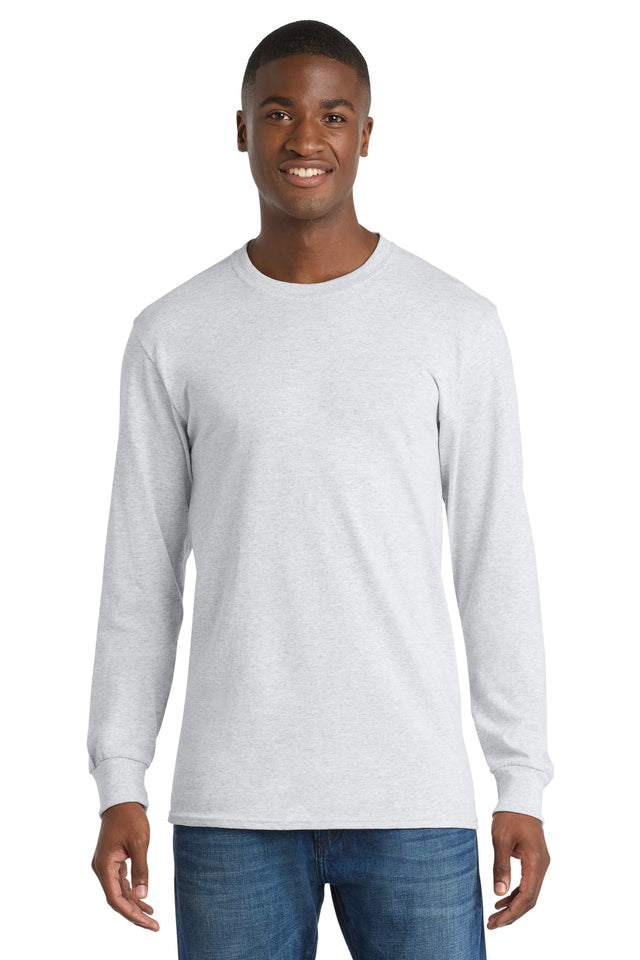 Port & Co Men's   Long Sleeve Core Cotton Tee