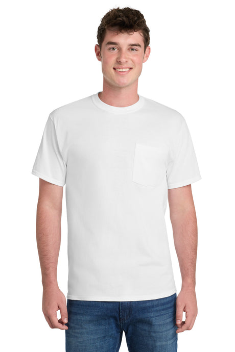 Port & Co Men's   Essential Pocket Tee