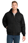 CornerStone Men's   Washed Duck Cloth Insulated Hooded Work Jacket