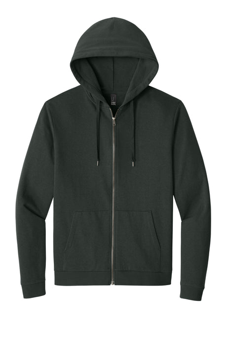 District Men's   Perfect Tri   Fleece Full-Zip Hoodie DT1302