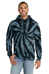 Port & Co Men's   Tie-Dye Pullover Hooded Sweatshirt