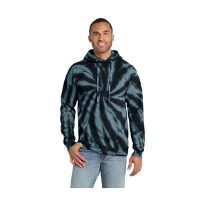 Port & Co Men's   Tie-Dye Pullover Hooded Sweatshirt