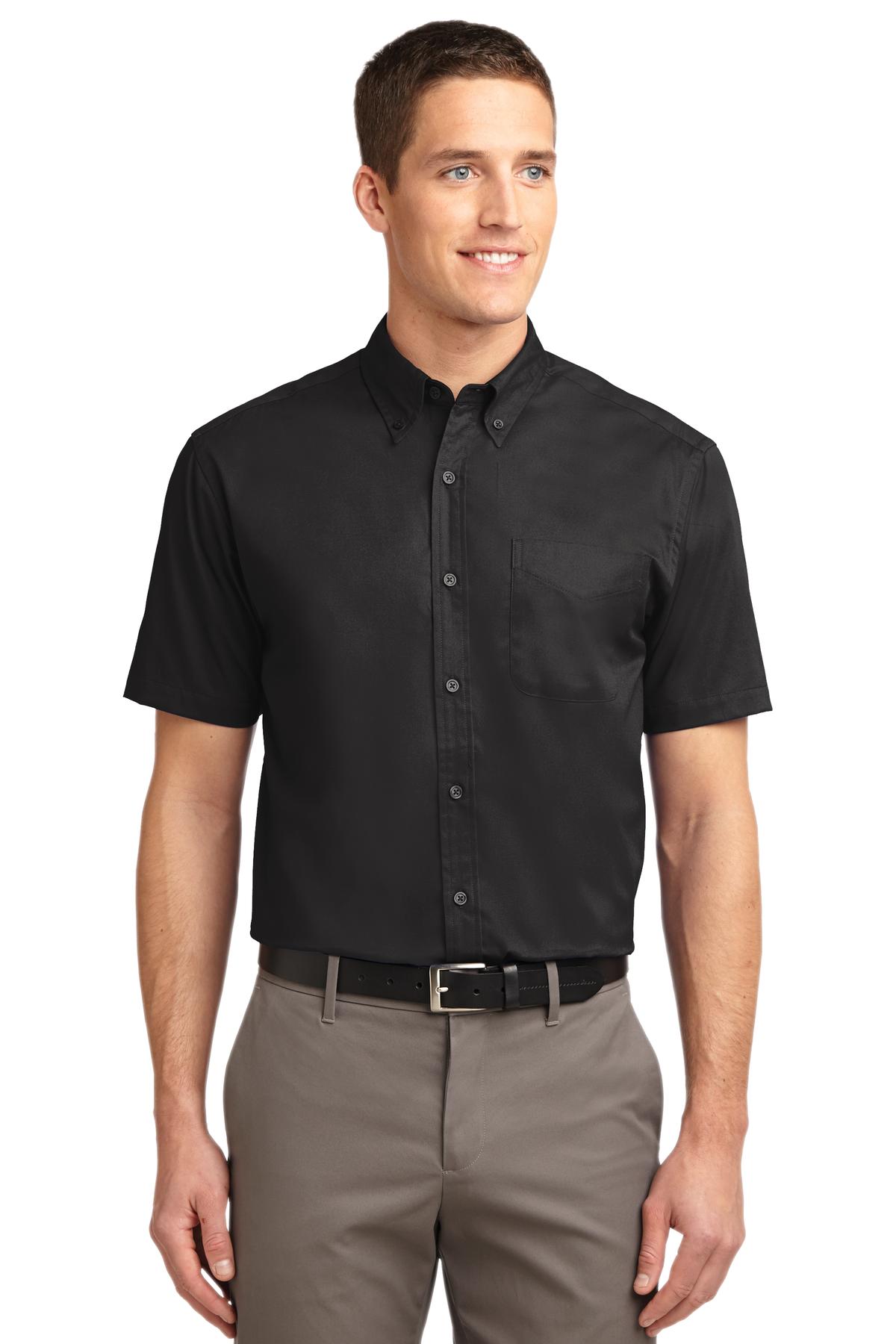 Port Authority Men's   Short Sleeve Easy Care Shirt
