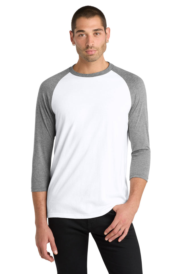 District Men's    Perfect Tri   3/4-Sleeve Raglan