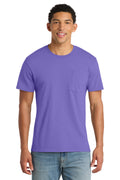 Port & Co Men's   Beach Wash   Garment-Dyed Pocket Tee