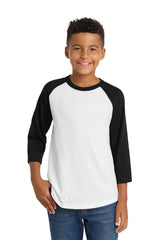 Sport-Tek Youth   Colorblock Raglan Jersey