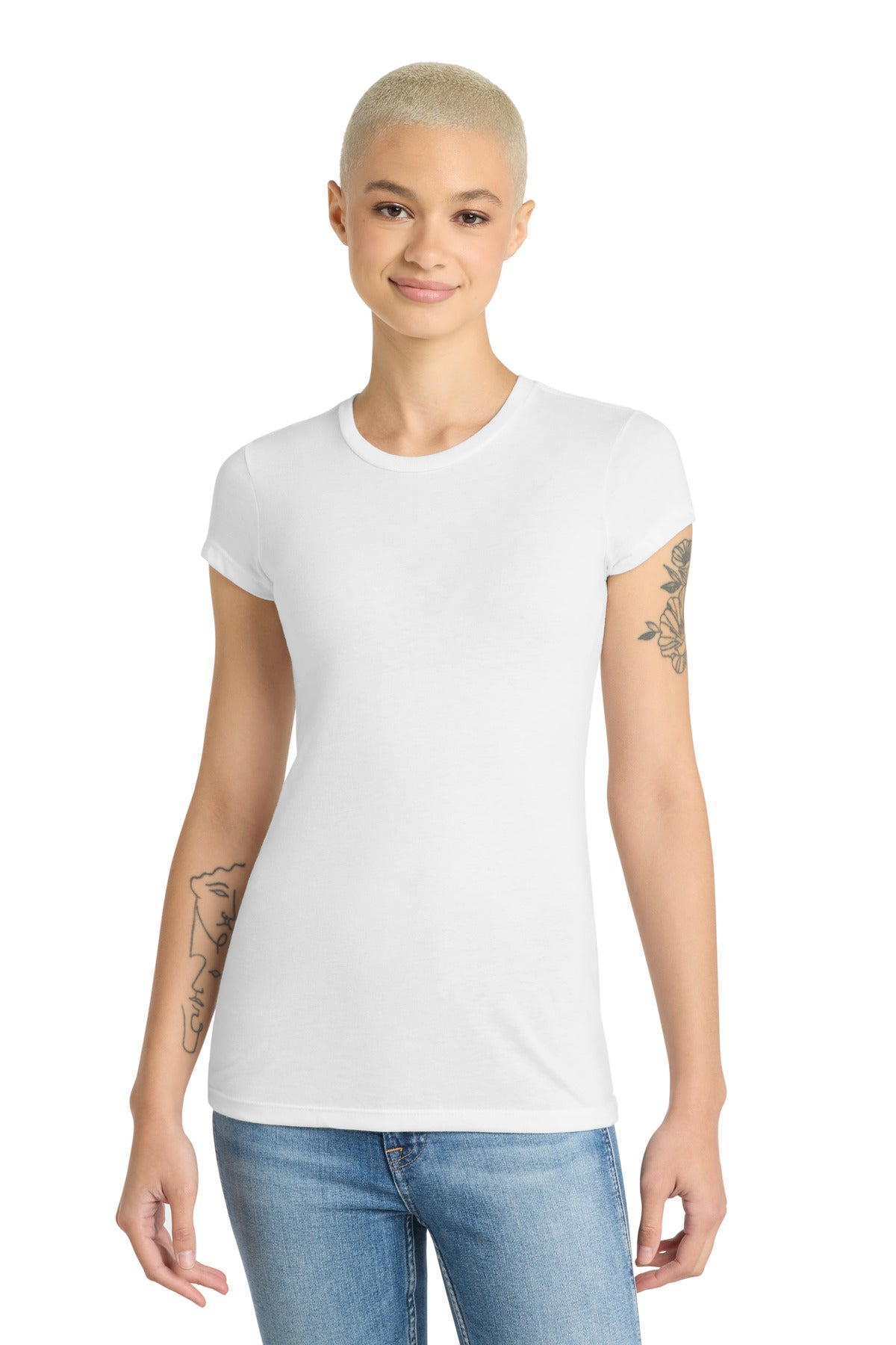 District Women's    Fitted Perfect Tri    Tee