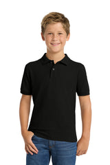 Port Authority Youth   Silk Touch Polo